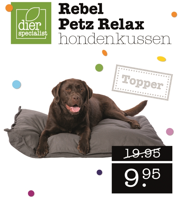 Rebel Petz Relax Hondenkussen