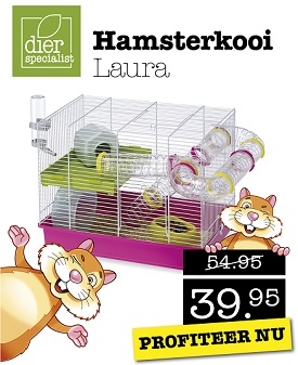 Hamsterkooi Laura