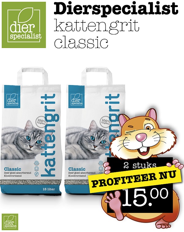 Dierspecialist kattengrit