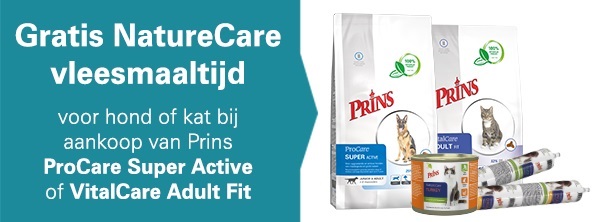 Gratis NatureCare vleesmaaltijd